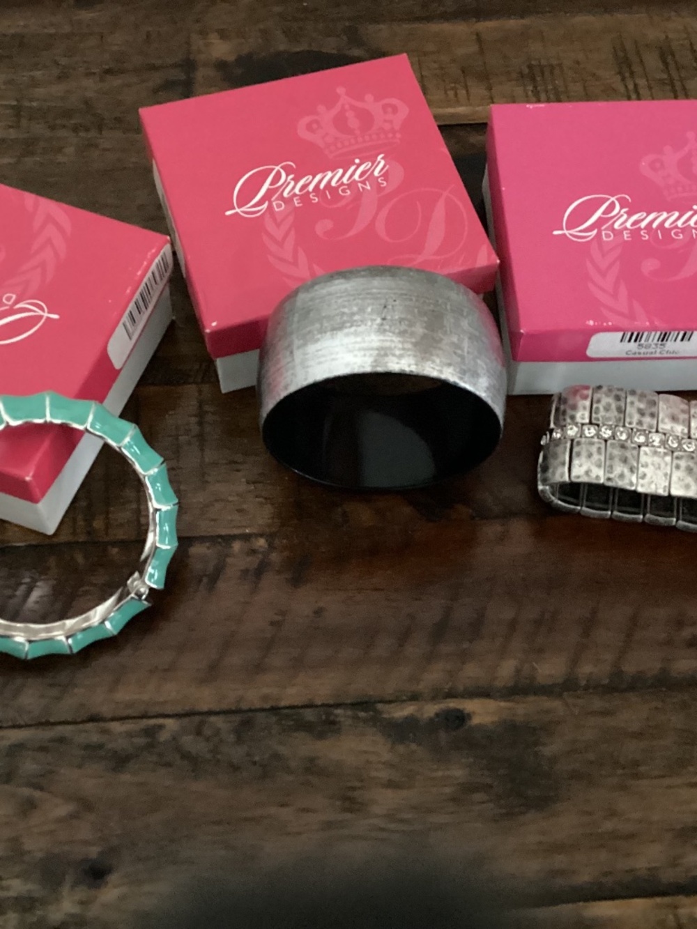 3 Premier Design Bracelets size small